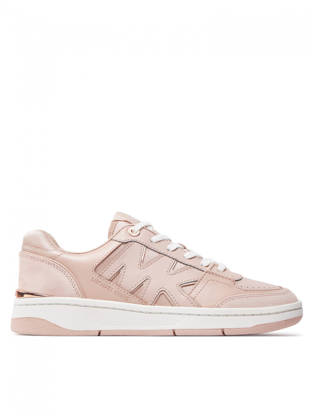 MICHAEL Michael Kors Sneakersy Rebel Lace Up 43S4RLFS2L Růžová
